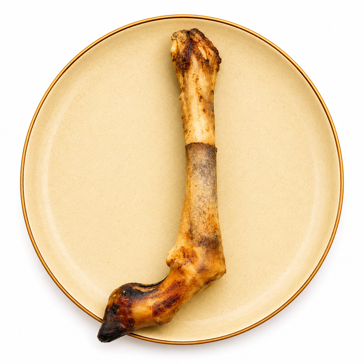 Goat Trotter treat on a plate